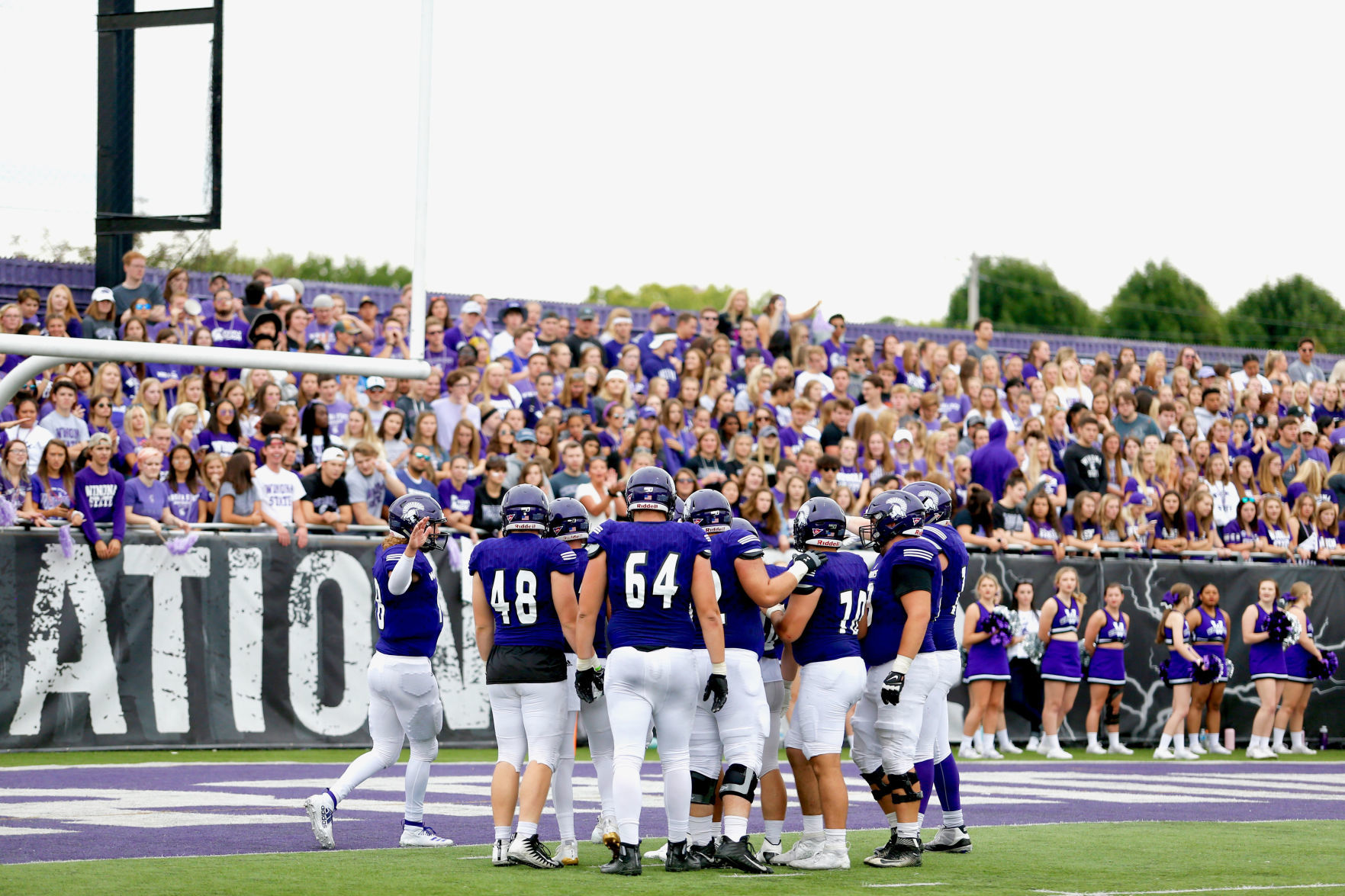 WSU FB vs Wayne State
